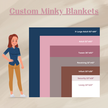 Custom Minky Blanket