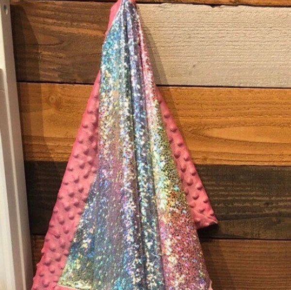 Rainbow Sparkle Blanket